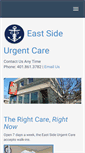 Mobile Screenshot of eastsideurgentcareri.com